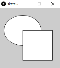 ellipse and rectangle
