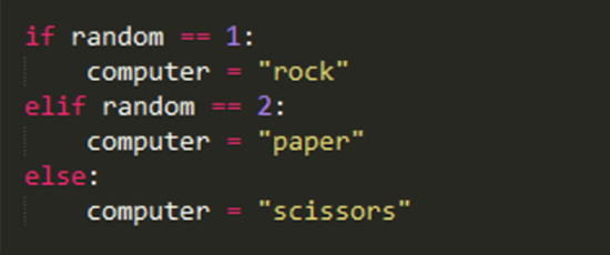 python if else statement