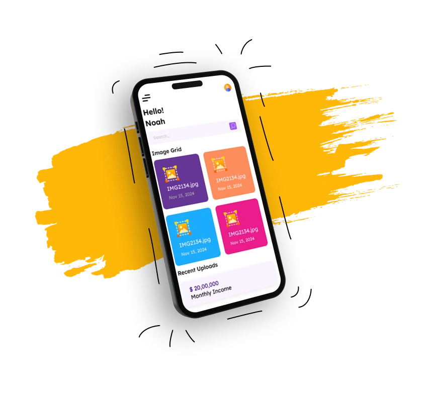Create No code app Development using Mobile