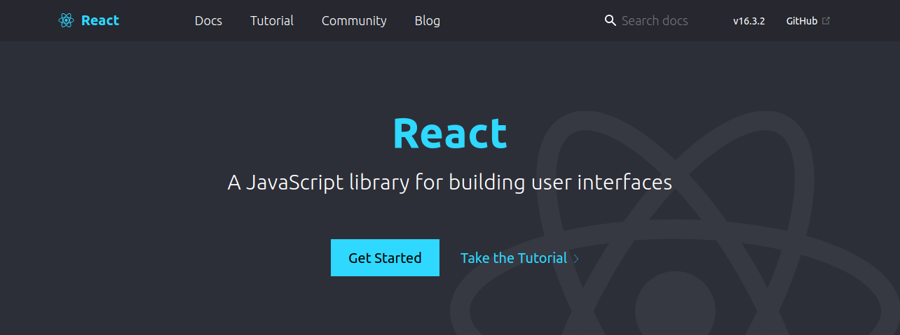 React