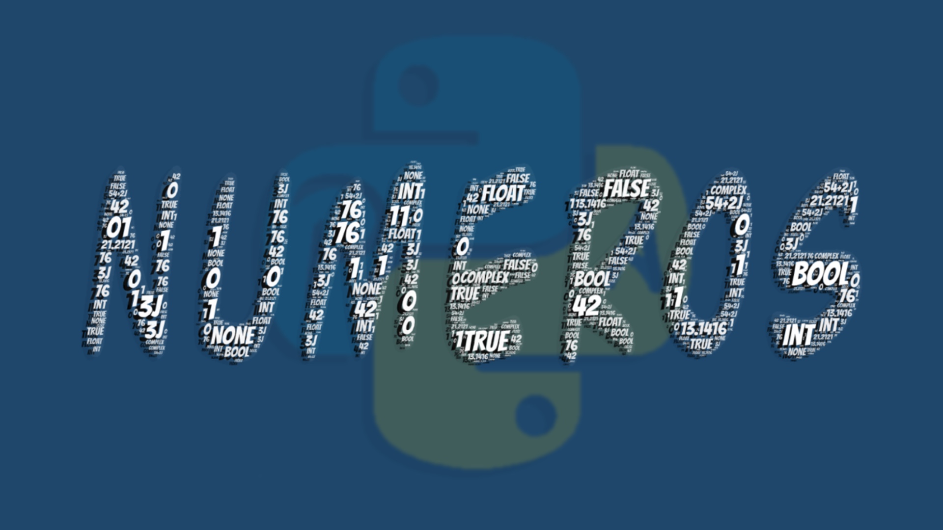 Numeros en Python int float complex y bool