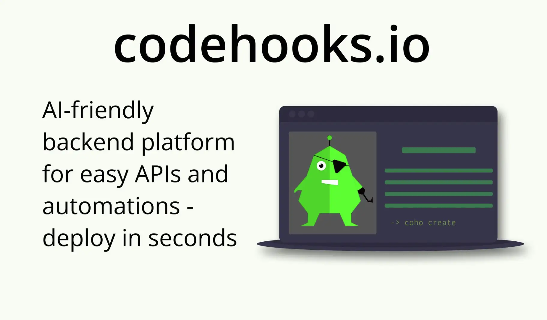 Codehooks io