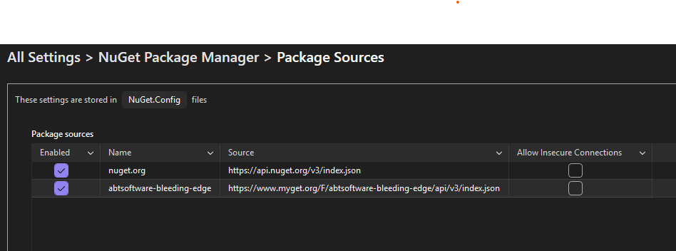 Package Source image
