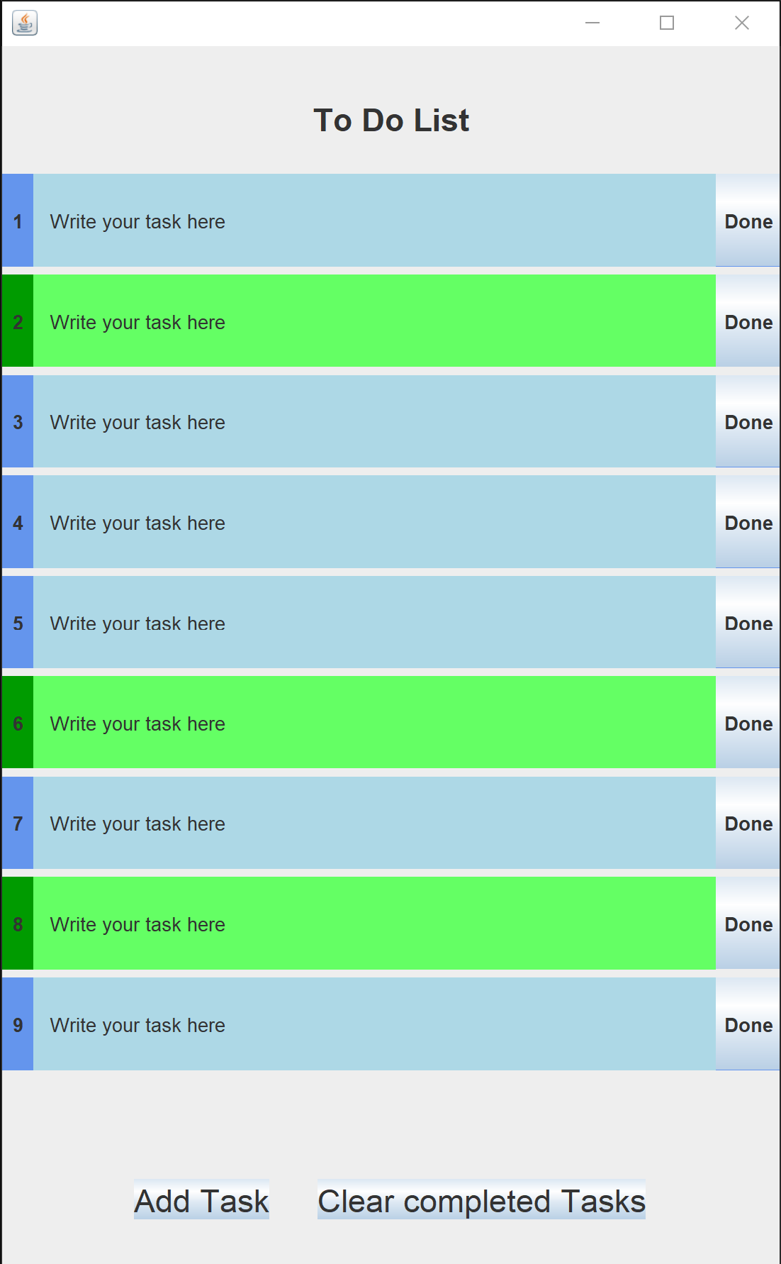 To-Do List Screenshot