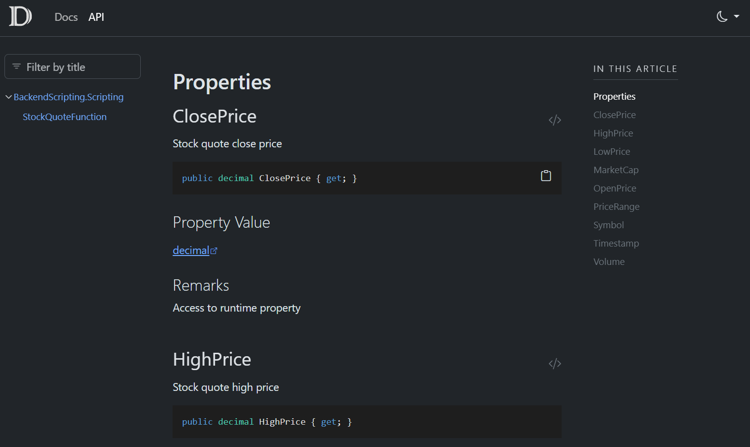 Backend Scripting Documentation
