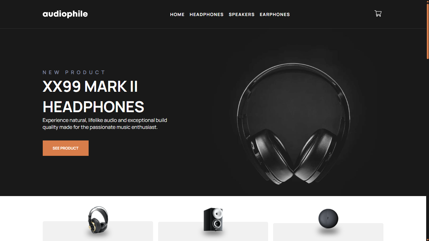 Audiophile Ecommerce