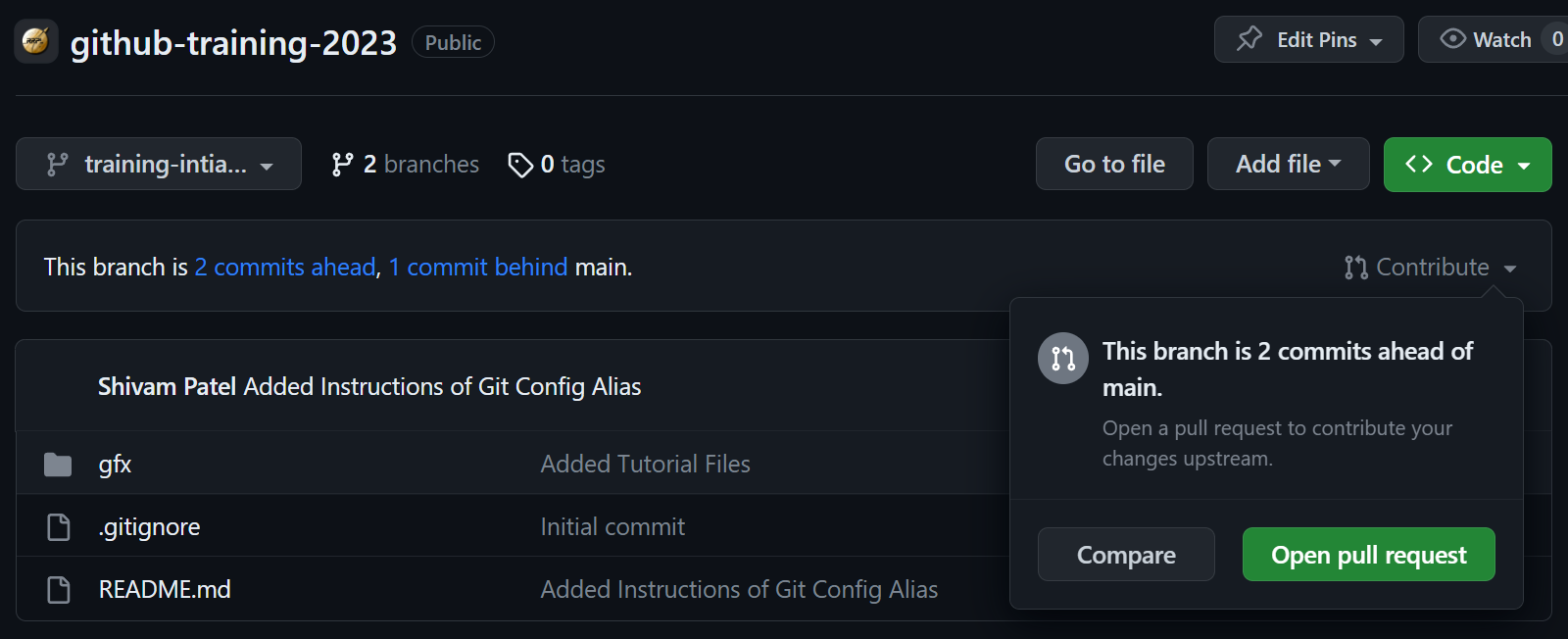 Open Pull Request Error Displaying Image!