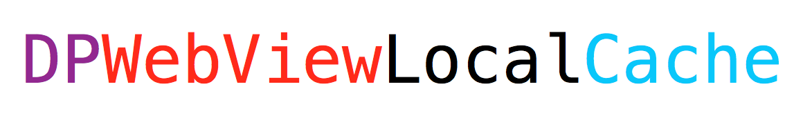 DPWebViewLocalCache logo