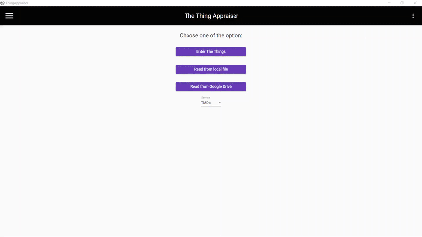 Usage desktop app Example of usage desktop app