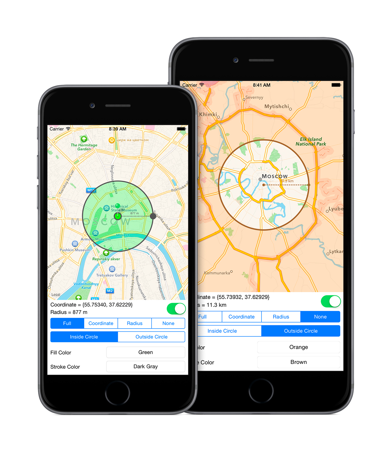 Screenshot of Example