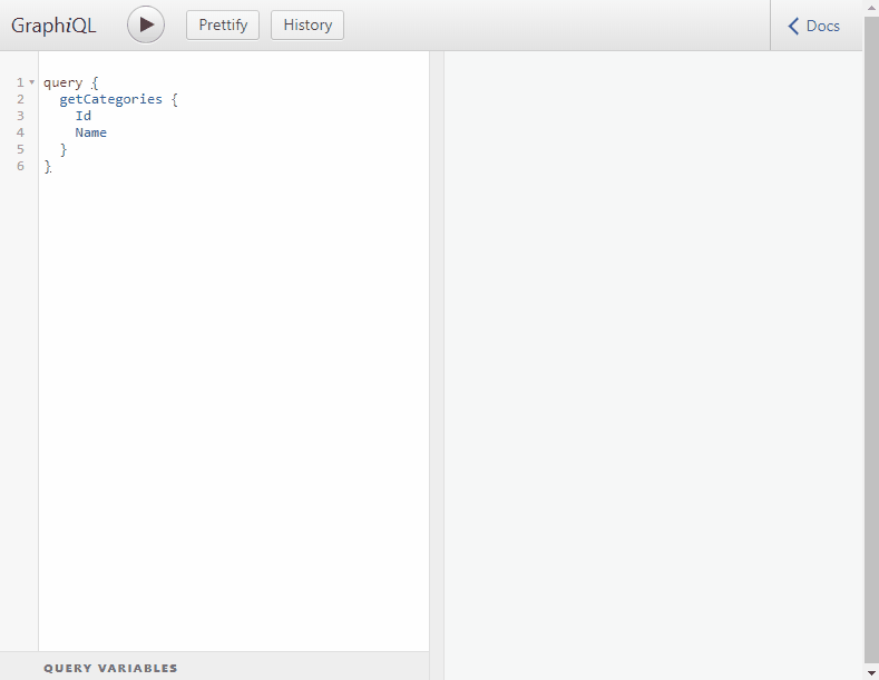 GraphiQL GraphQLQuery