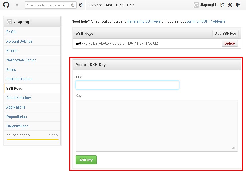 github-ssh-keys-adding