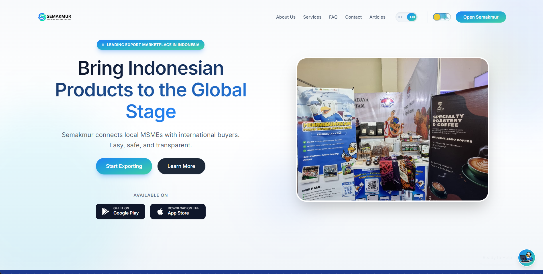 Semakmur - Leading Export Marketplace in Indonesia