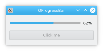 pyqt progressbar