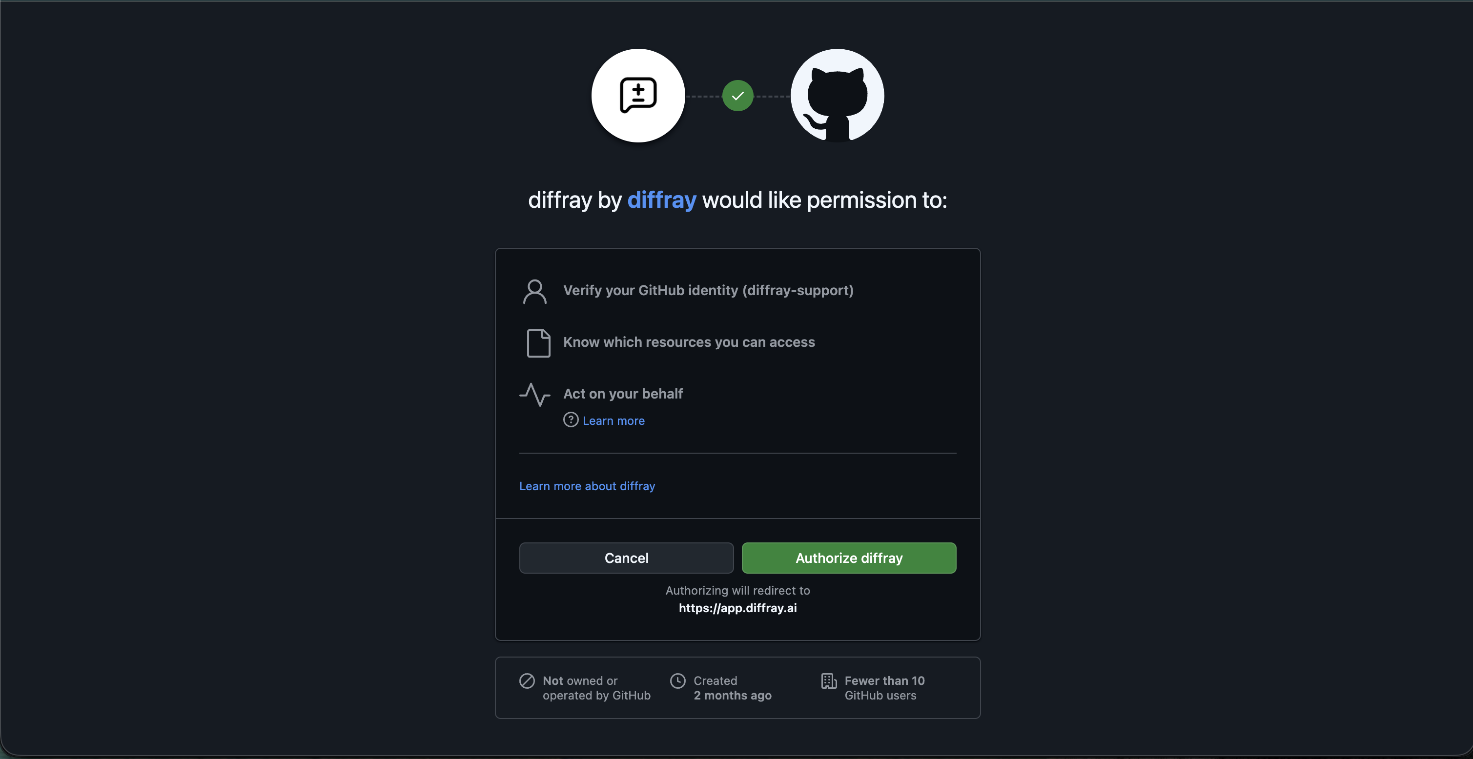 Sign In with GitHub