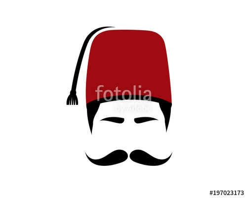500x400 Turkish, Fez, Moustache And Turkish Hat Stock Image And Royalty