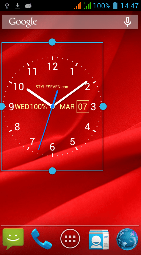 Analog Clock Live Wallpaper-7 app