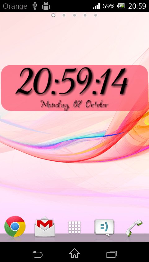 DIGI Clock Widget