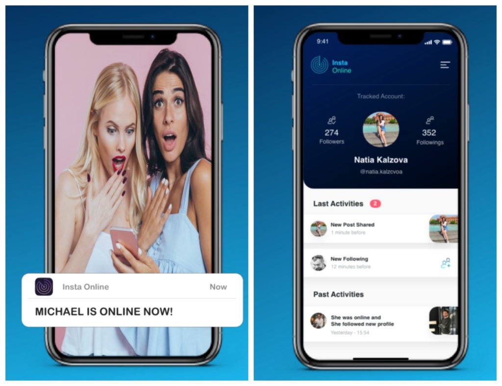 InstaOnline Last Seen Activity Tracker
