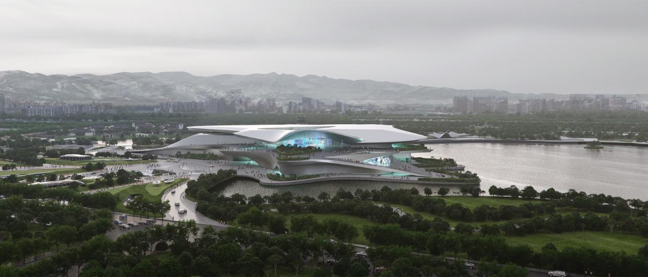 BIM建筑|成都科幻馆:2023世界科幻大会和雨果奖主会场 / 扎哈事务所 BIM建筑|成都科幻馆:2023世界科幻大会和雨果奖主会场 / 扎哈事务所