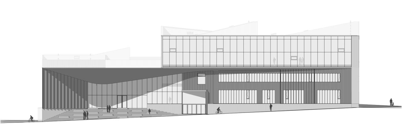 BIM建筑|Lumit 艺术高中 / Lukkairoinen 建筑事务所 BIM建筑|Lumit 艺术高中 / Lukkairoinen 建筑事务所