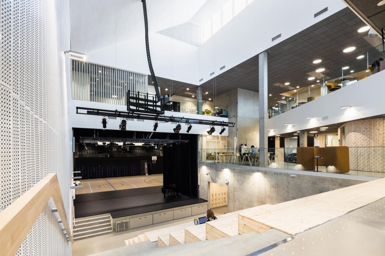 BIM建筑|Lumit 艺术高中 / Lukkairoinen 建筑事务所 BIM建筑|Lumit 艺术高中 / Lukkairoinen 建筑事务所