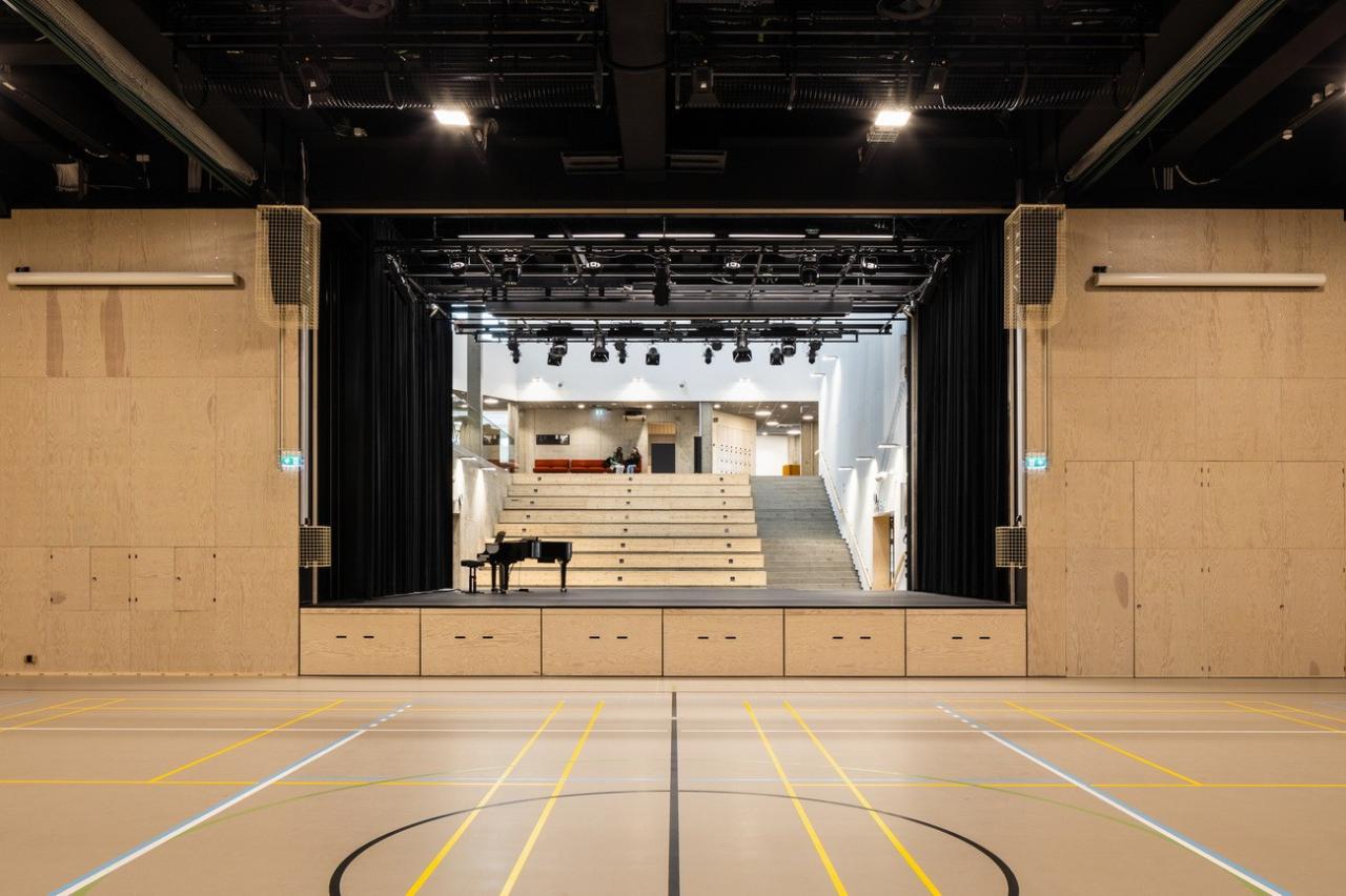 BIM建筑|Lumit 艺术高中 / Lukkairoinen 建筑事务所 BIM建筑|Lumit 艺术高中 / Lukkairoinen 建筑事务所