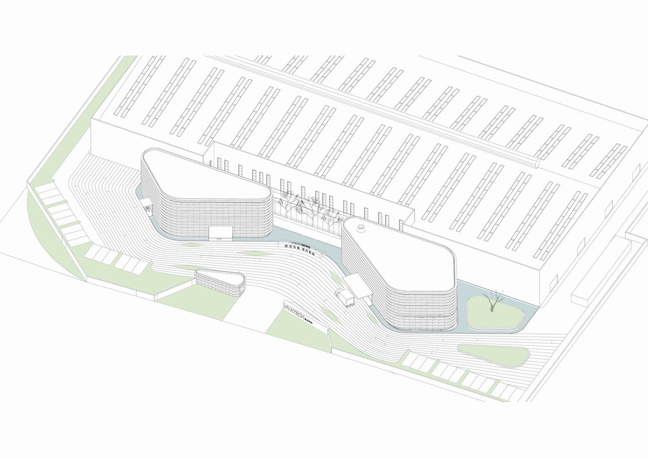 BIM建筑|苏南民营企业发展的建筑样本:航亚科技总部办公楼 / 米丈建筑 BIM建筑|苏南民营企业发展的建筑样本:航亚科技总部办公楼 / 米丈建筑