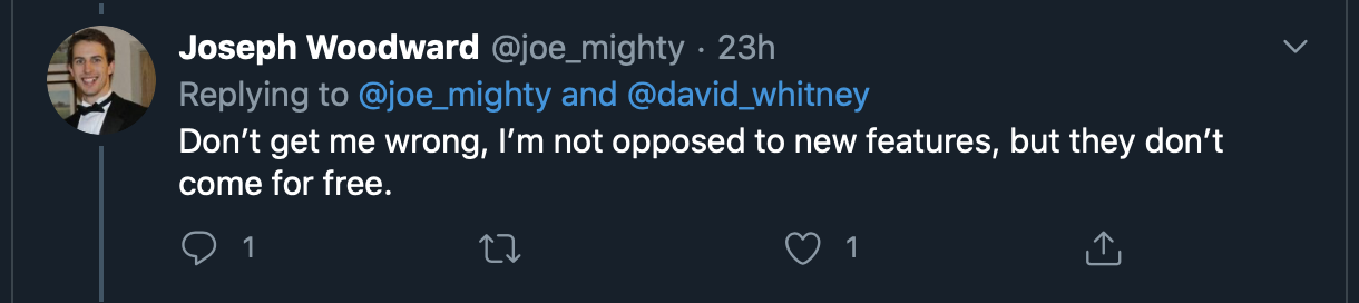 With great power comes great responsibility