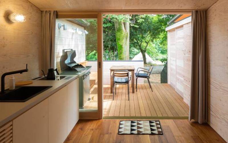 自然を感じる宿泊&BBQ