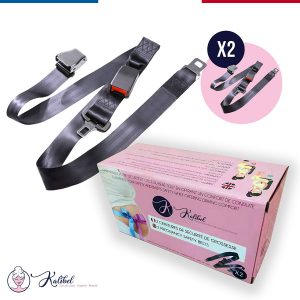 2 ceintures de sécurité pour femme enceinte