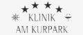 Der Schriftzug "Klinik am Kurpark" mit Sternen