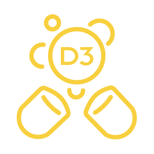 Eficaz en casos de necesidad o deficiencia de vitamina D3