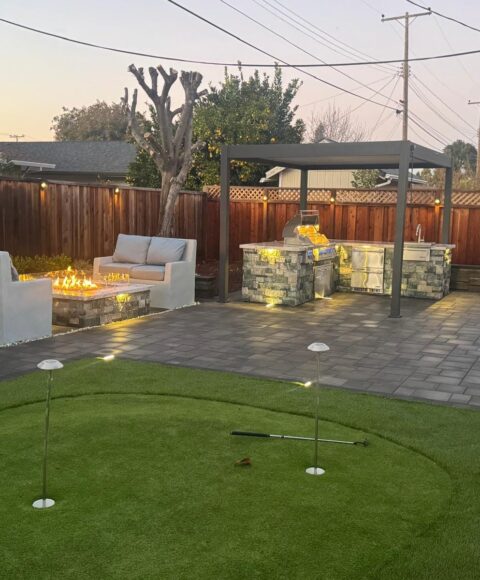 Complete Front & Backyard Renovation Santa Clara