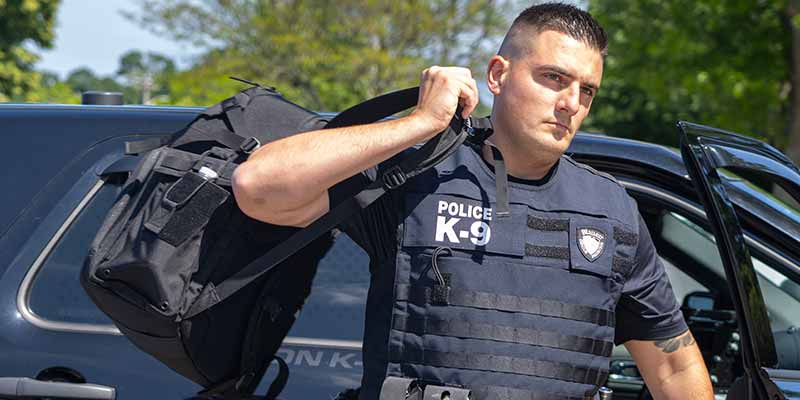 Silent Partner Police Bag by Blauer