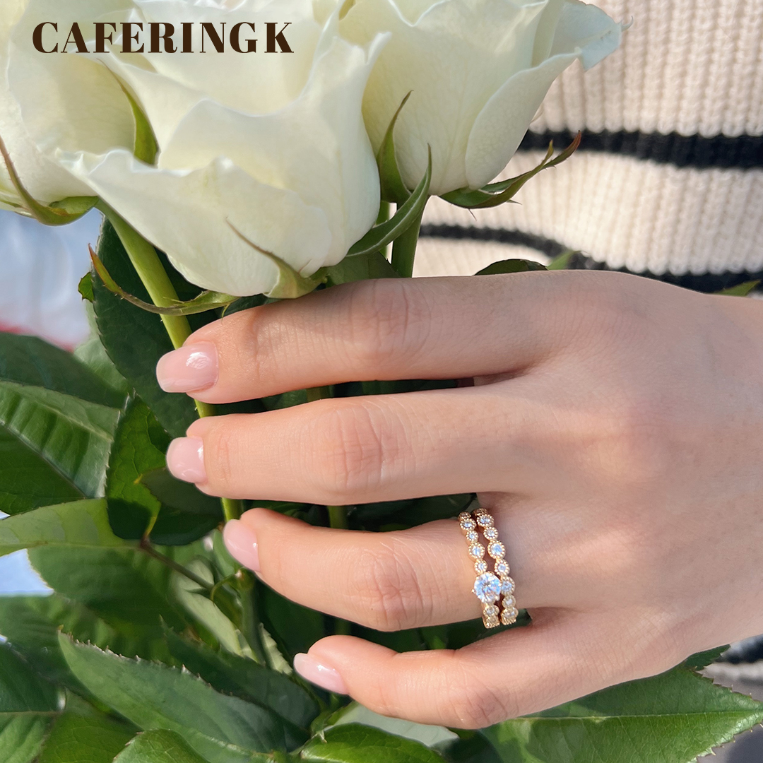 ゴールドジュエリーブランド「CAFERING K」デビュー