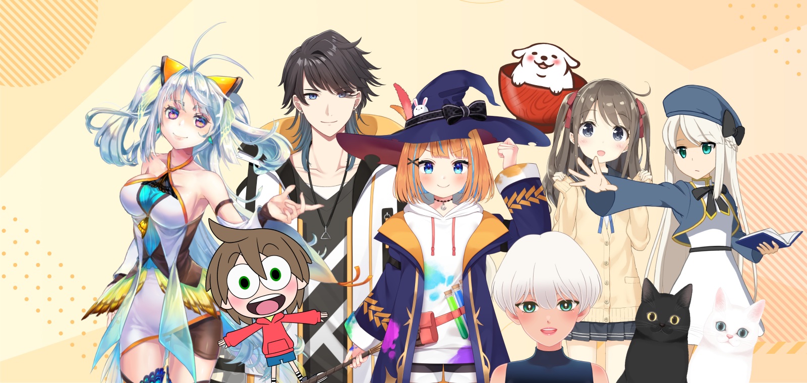 Live2D サンプルデータ集(無料配布)